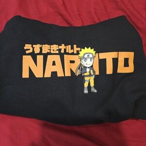 Ripple Junction Black Naruto Shippuden Logo Hoodie
